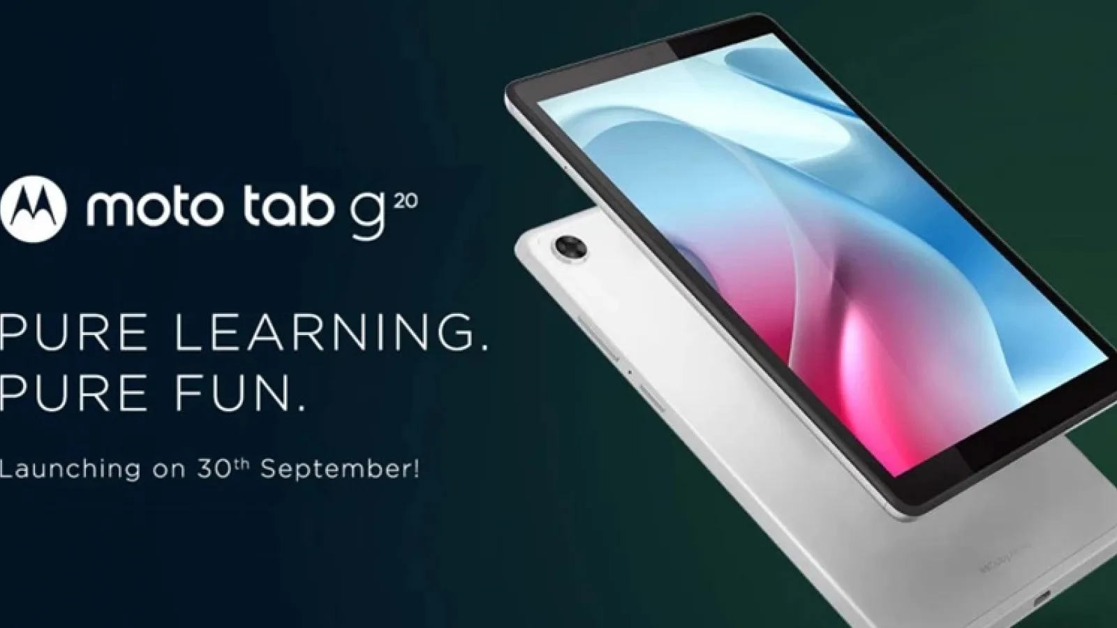 Motorola Moto Tab G20 are dotările dezvăluite înainte de debut! Tabletă cu corp metalic, display de 8 inch și tehnologie audio Dolby Atmos