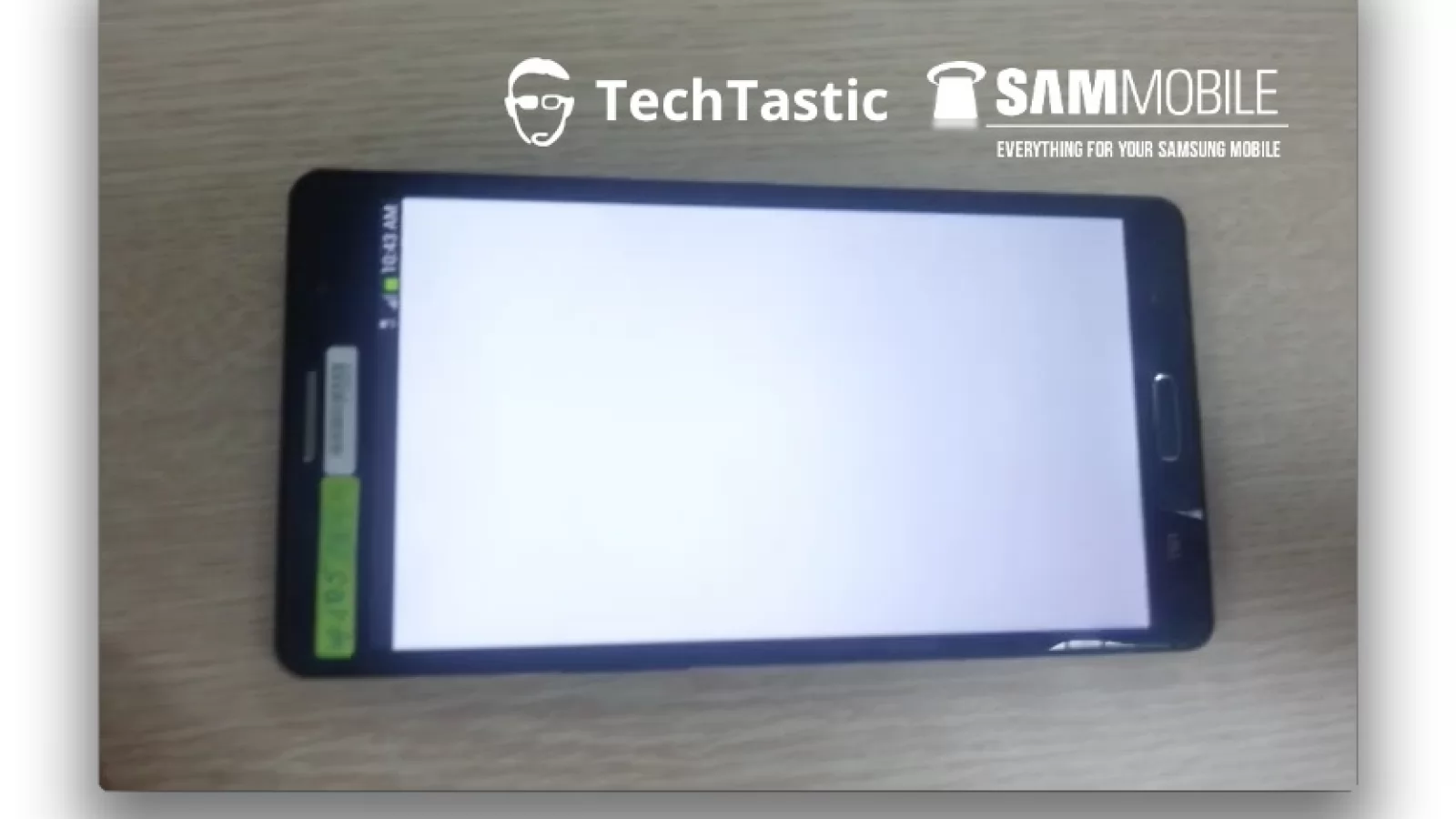 Samsung Galaxy Note III În primele imagini; Prototipul aduce ușor cu Galaxy S II și primul Note