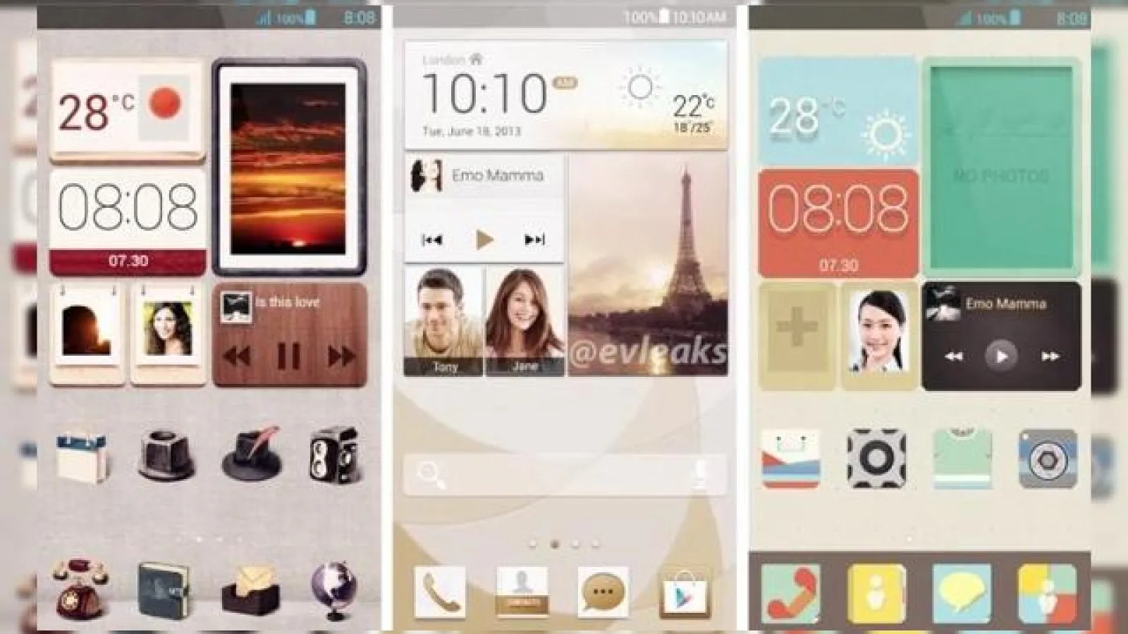 Noi detalii despre Huawei Ascend P6 și capturi de ecran cu interfața Emotion UI de nouă generație