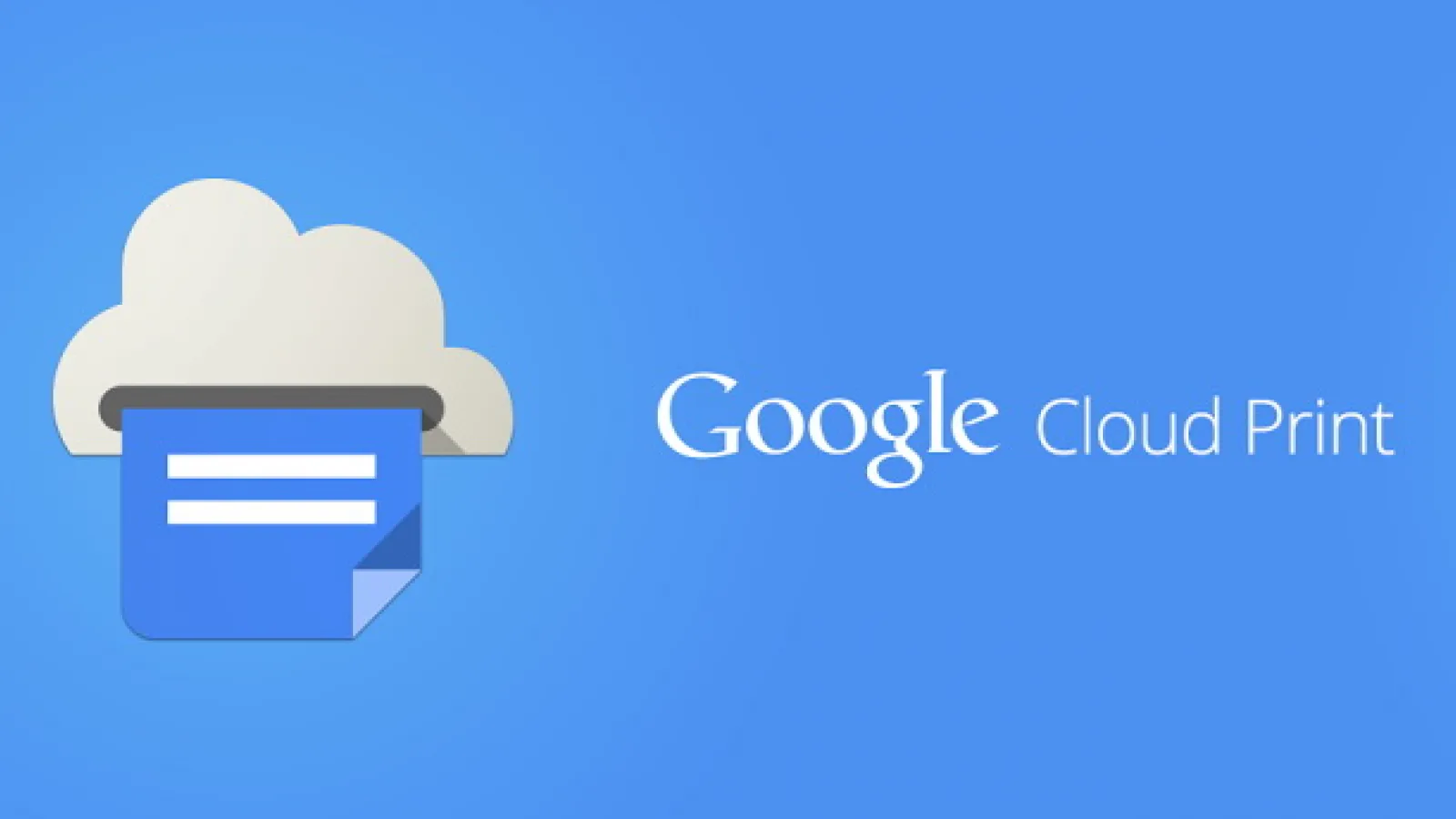 Google Cloud Print va permite să imprimați direct de pe terminalul Android