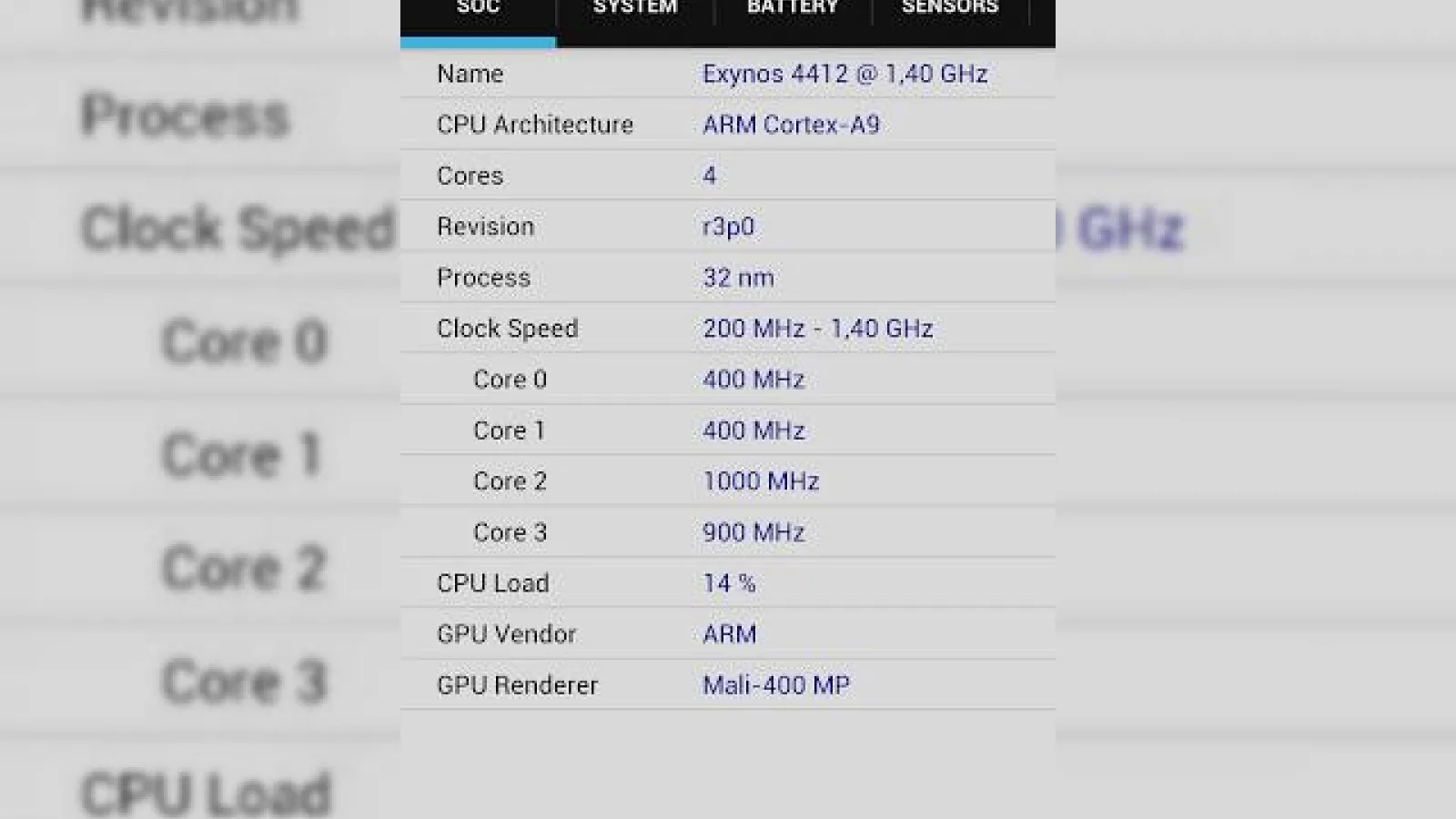 CPU-Z, o aplicație gratuită pentru Android care te ajută să identifici dotările terminalului tău