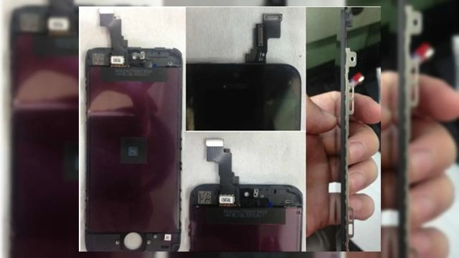 Noi imagini cu componentele lui iPhone 5S Își fac apariția