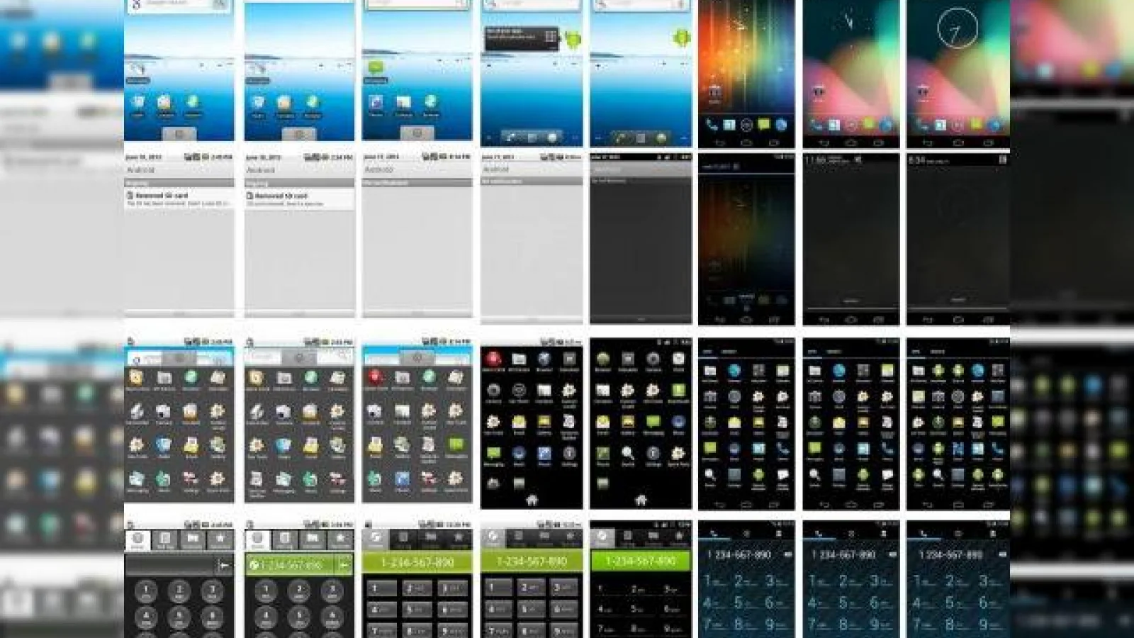 Iată evoluția lui Android de la apariția sa Într-un material grafic interesant