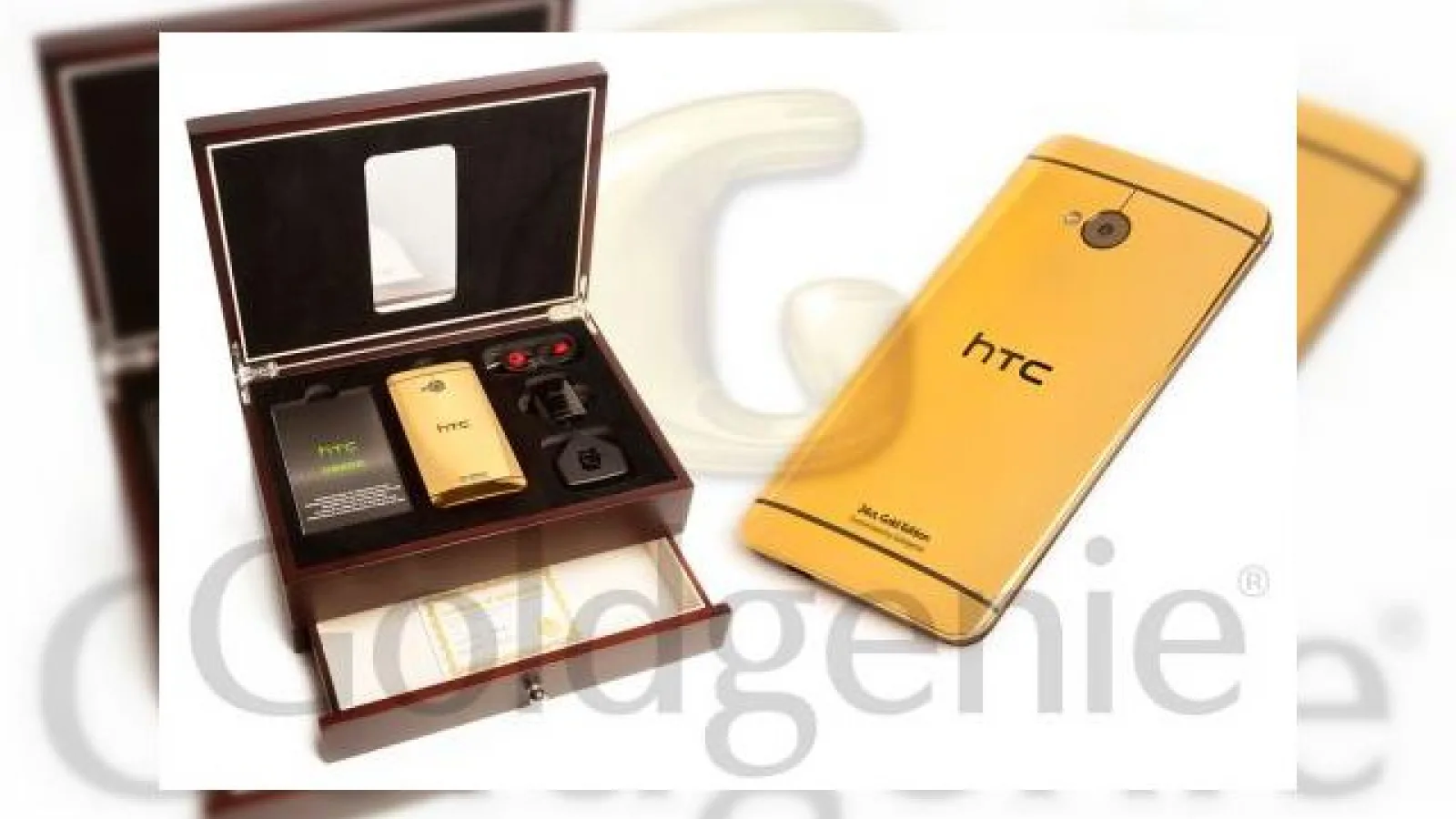 HTC One primește o carcasă aurită de la aceeași companie de personalizare de lux care s-a ocupat de Galaxy S4