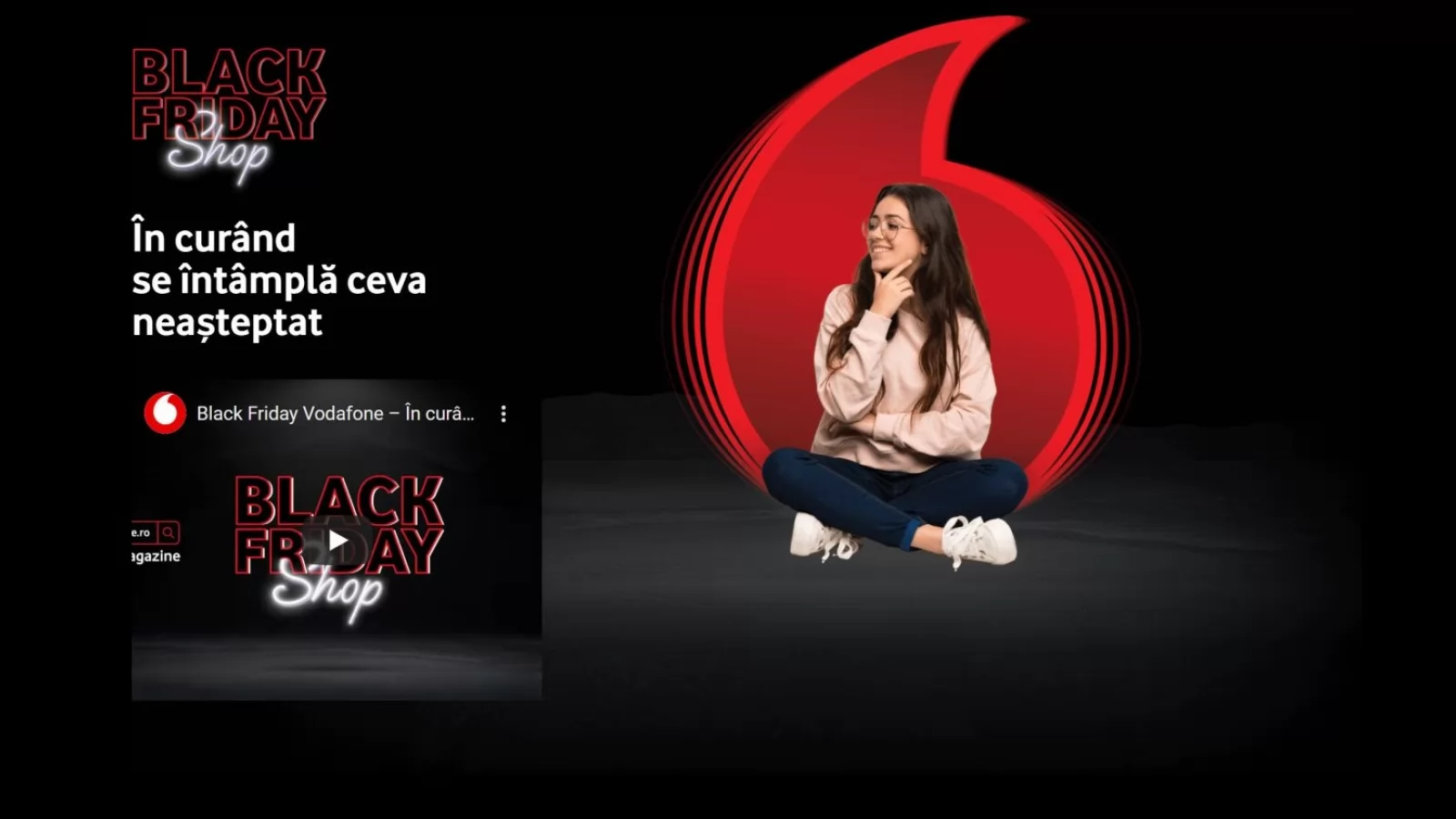 Black Friday 2021 la Vodafone România - iată primul teaser (Video)