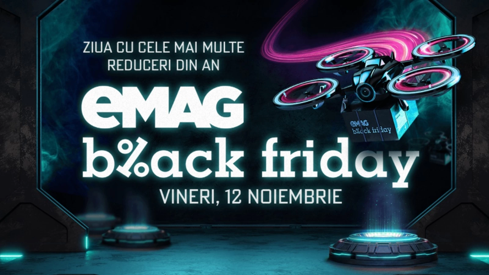 eMAG Black Friday 2021: clienţii au comandat cu 34% mai multe produse decât anul trecut după primele 7 ore