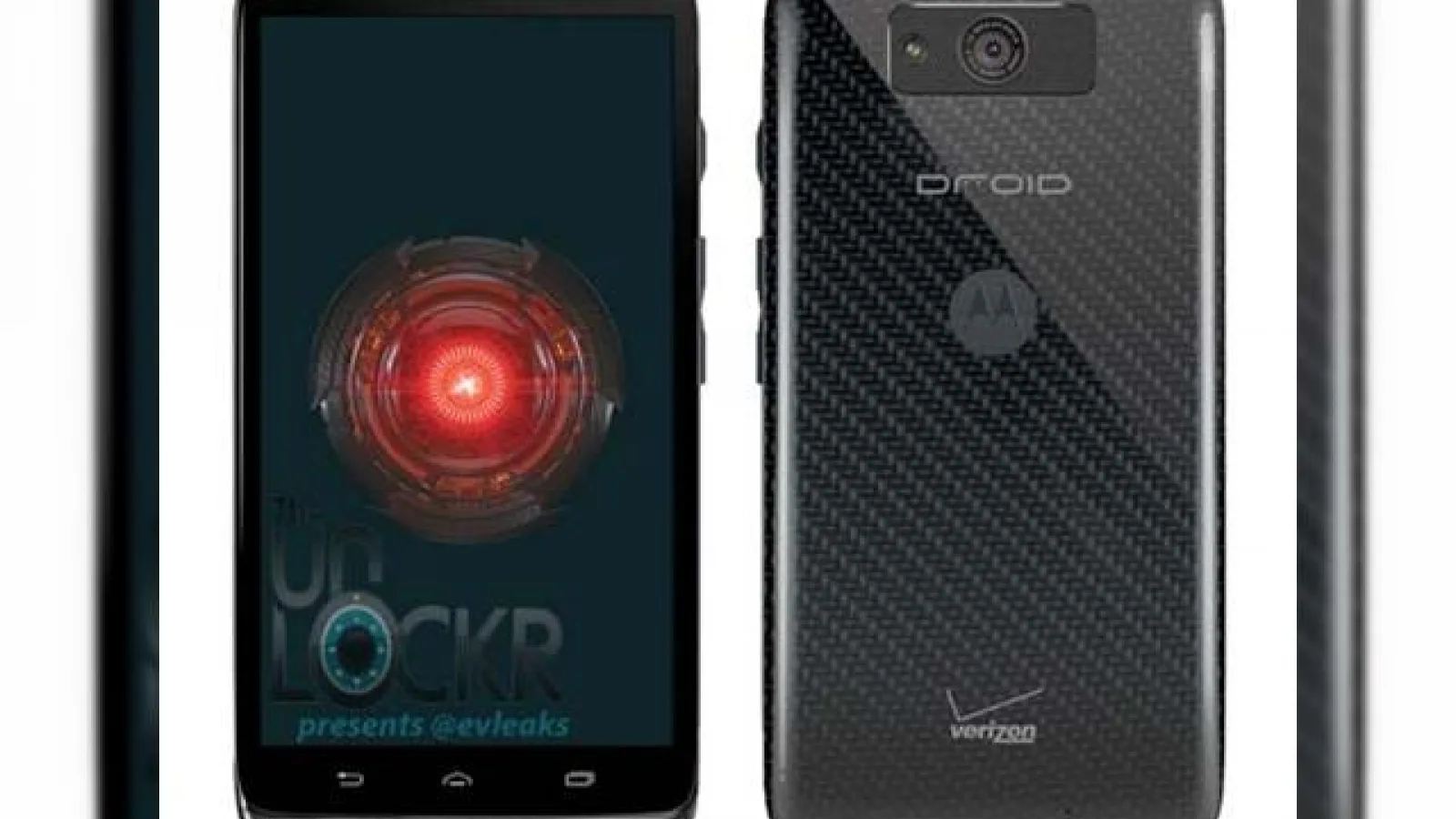 Iată o imagine finală cu Motorola Droid Ultra, terminal cu look destul de banal
