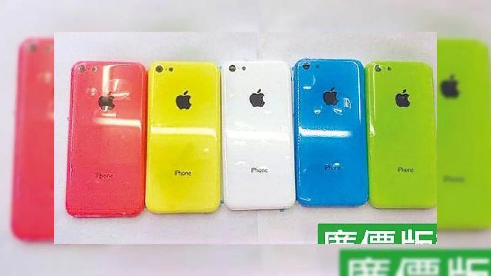 Carcasele colorate ale iPhone-ului de buget și șasiul lui iPhone 5S În noi imagini
