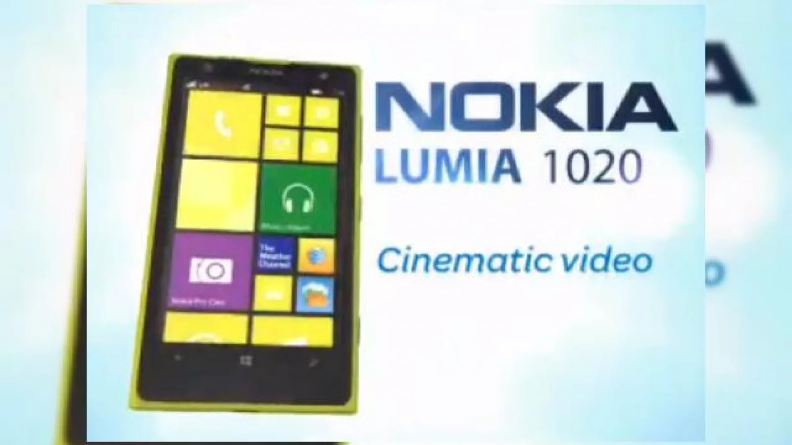 Nokia Lumia 1020 confirmat de către cananul Youtube AT&T