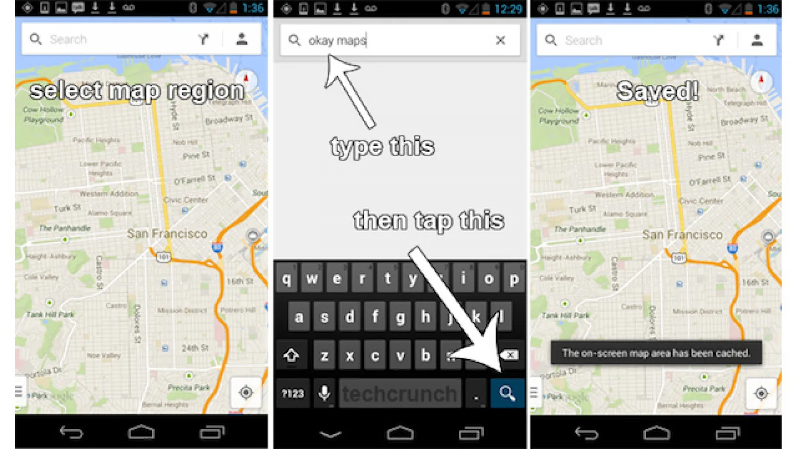 Cum salvați hărți offline În noul Google Maps pentru Android