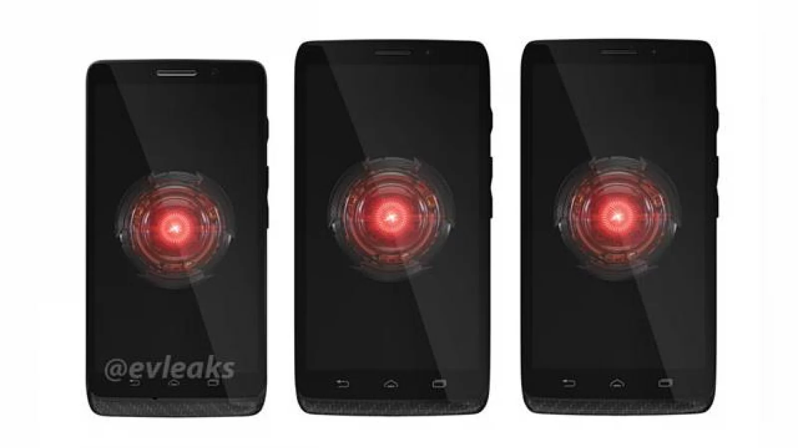 Imagine de presă cu viitoarea serie Motorola Droid: Mini, Ultra, MAXX