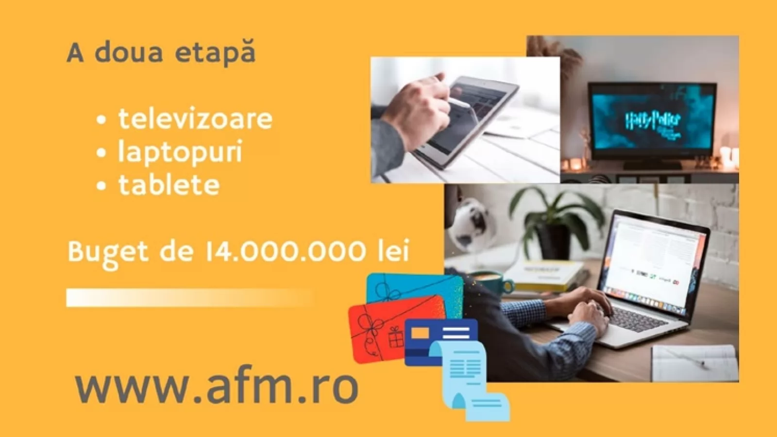 A doua etapă Rabla pentru Electrocasnice a început! Poți genera voucher pentru televizoare, laptopuri și tablete