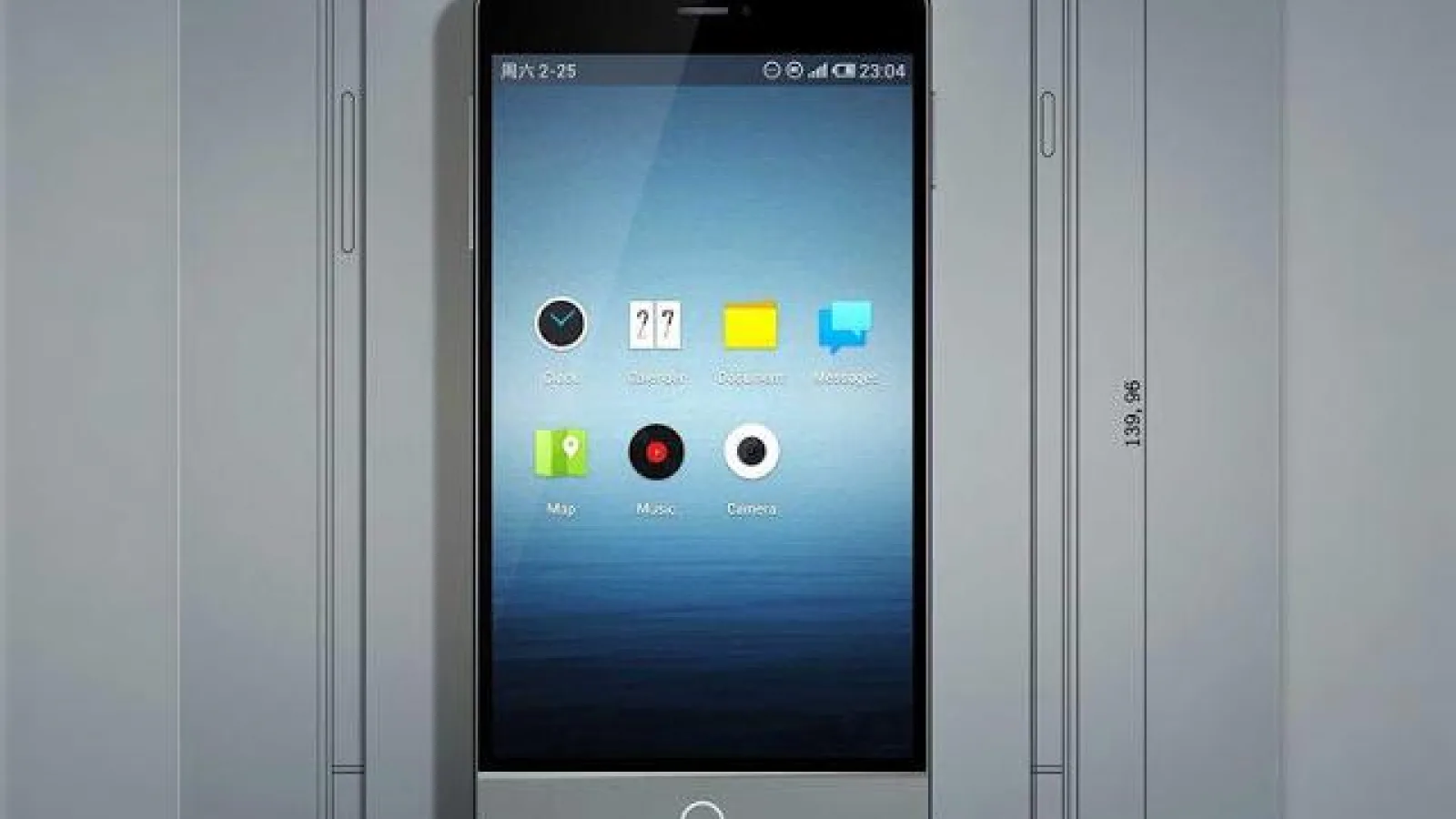 Meizu MX3 ni se dezvăluie Într-o serie de randări; Vestigii ale lui HTC Hero prezente!