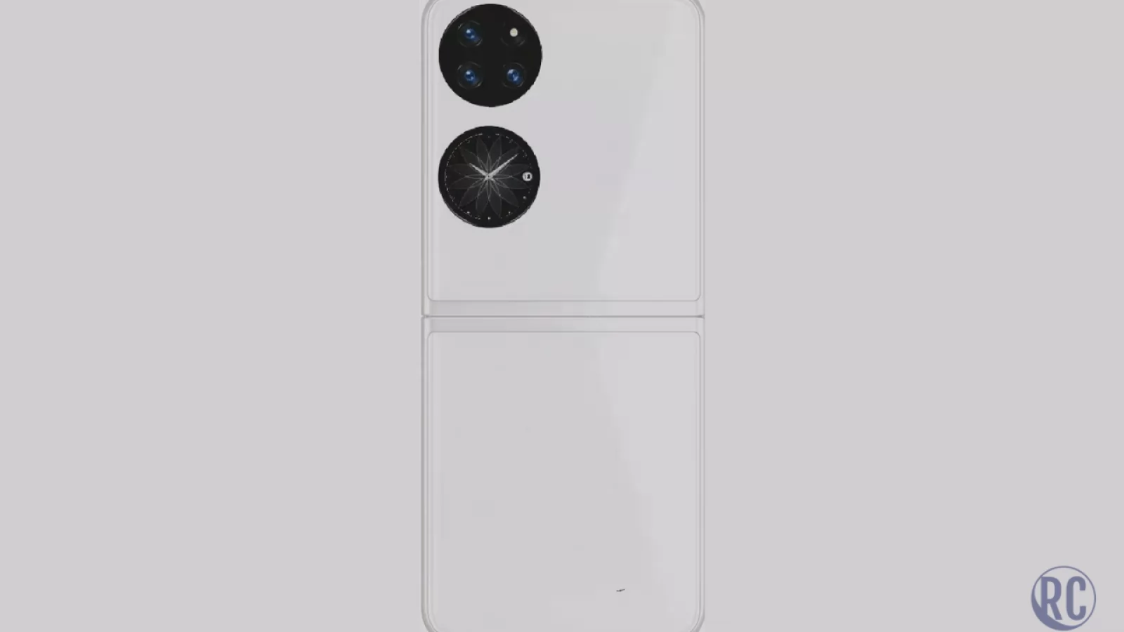 Huawei Mate V, telefon pliabil cu clapeta apare în imagini, cu un design atipic de cameră şi ecran secundar