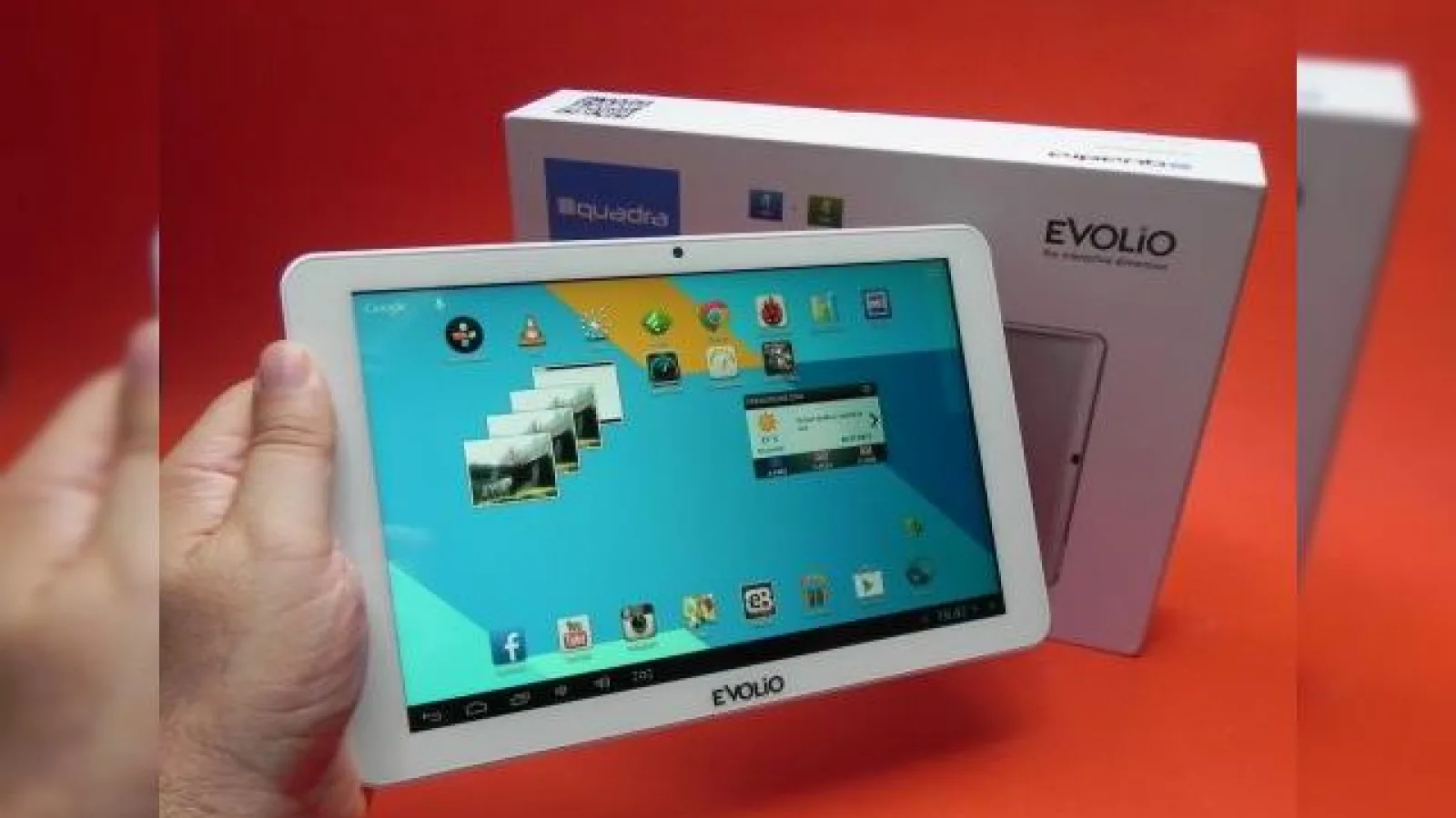 Evolio Quadra Unboxing: tabletă quad core cu design plăcut, fără lag la prima vedere (Video)