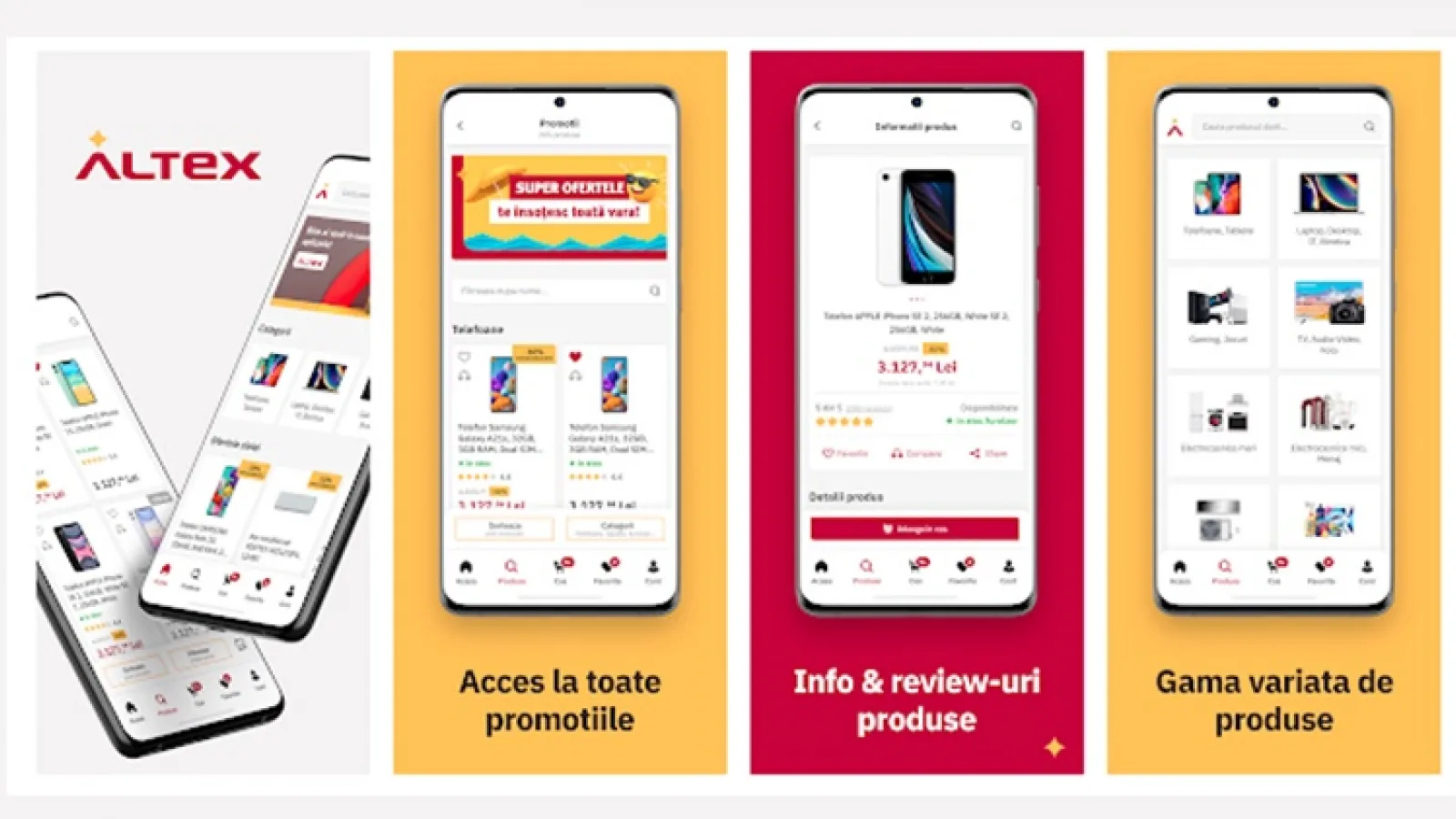 Aplicaţia Altex e acum disponibilă pe iOS şi Android; Iată câteva idei, impresii