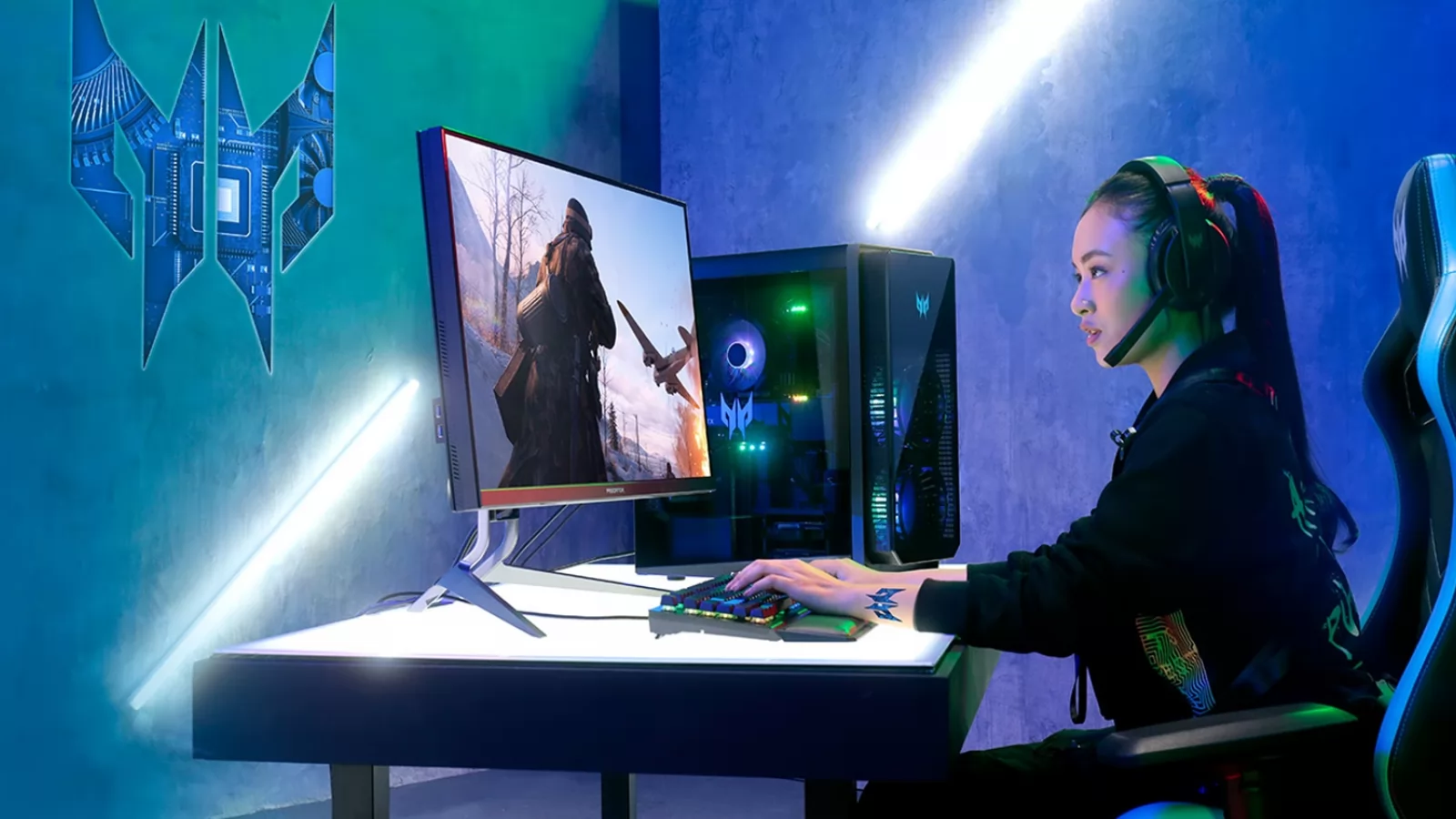 CES 2022: Acer lansează desktop-uri Predator puternice, cu CPU-uri Intel Gen 12 și grafică NVIDIA GeForce RTX 3080; Debutează și noi monitoare de gaming