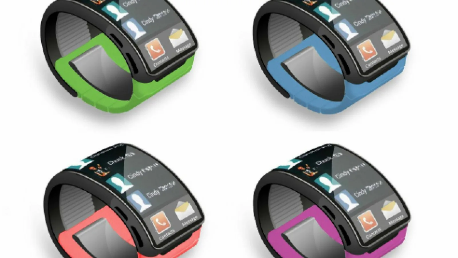 Samsung Galaxy Gear, un concept de smart watch Samsung cu ecran flexibil