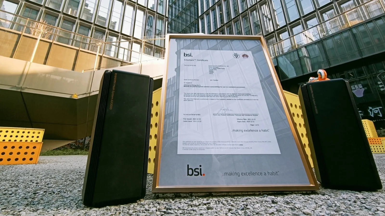 Xiaomi își consolidează poziția în privința securității IoT; Compania propune noi standarde globale comune și anunță că a obținut certificarea BSI IoT Kitemark