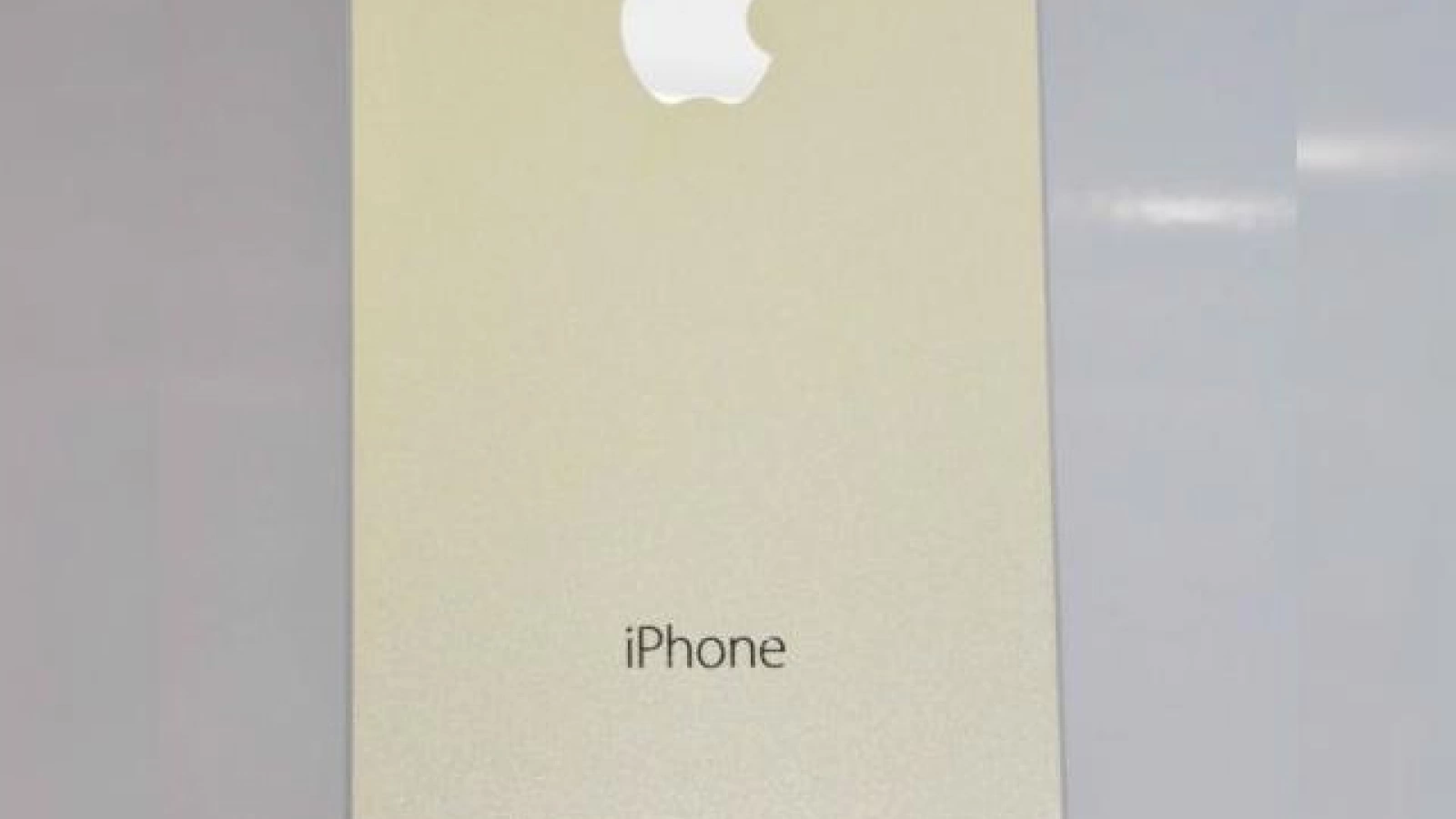 Primele imagini de Înaltă rezoluție cu iPhone 5S În culoarea auriu