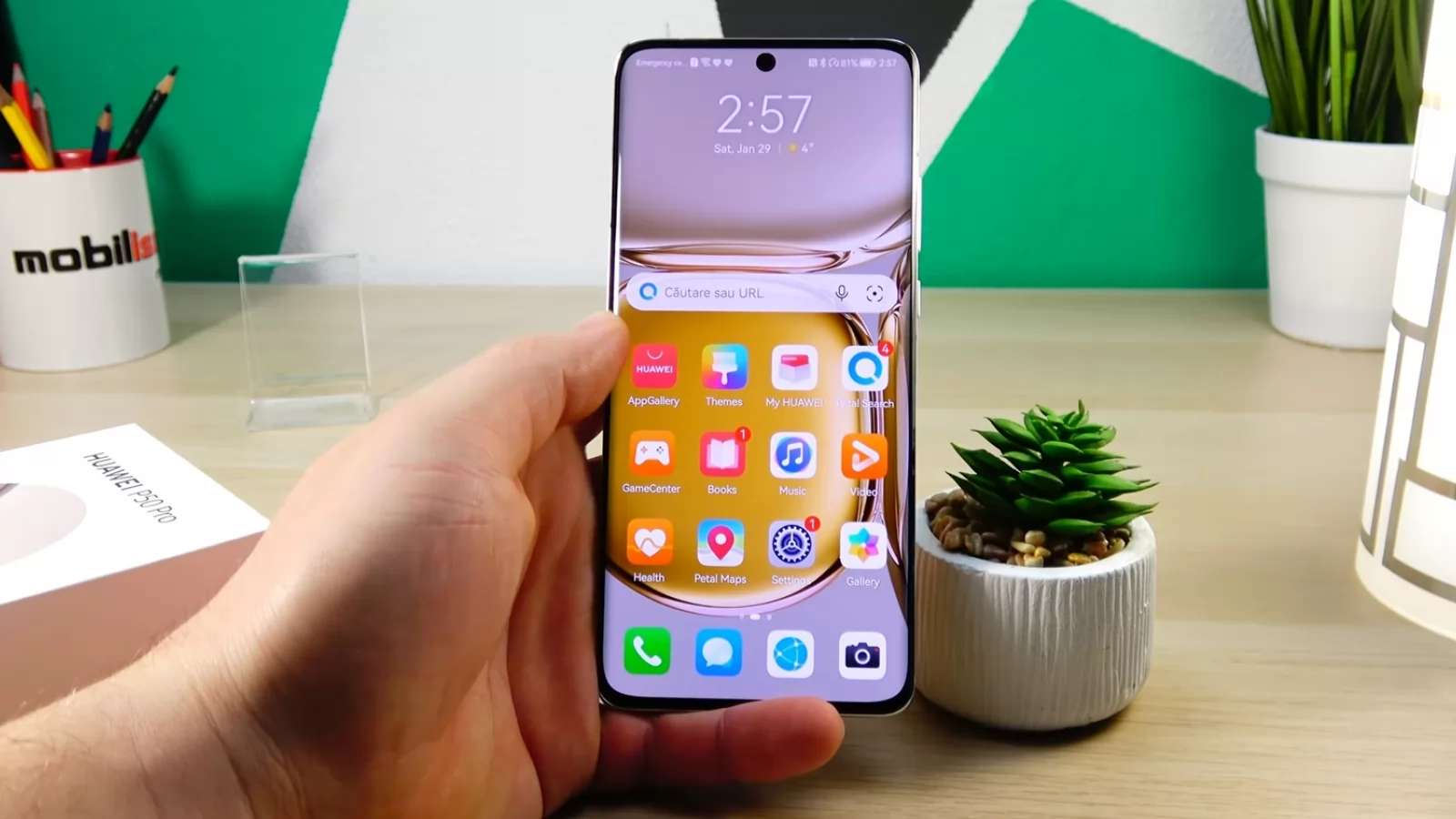 Huawei P50 Pro: Display-ul cel mai luminos din istoria Huawei