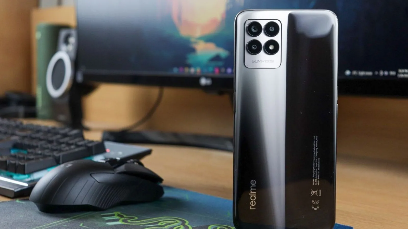 Realme 8i: Design plăcut și construcție solidă
