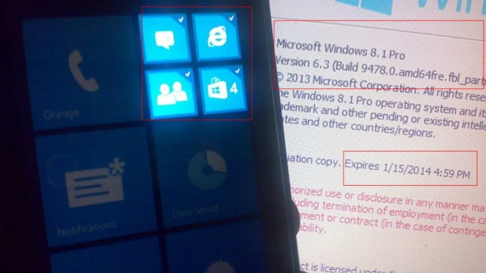 Windows Phone 8.1 va sosi cu tile-uri multi selectabile, centru de notificări