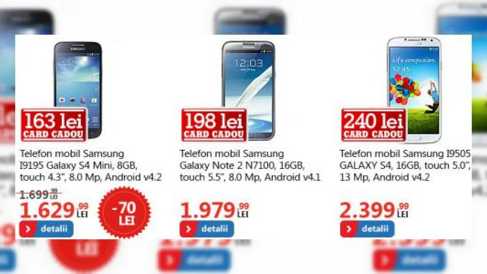 eMAG.ro oferă reduceri de până la 40% la produsele sale, 10% Înapoi sub formă de card cadou la foarte multe produse!
