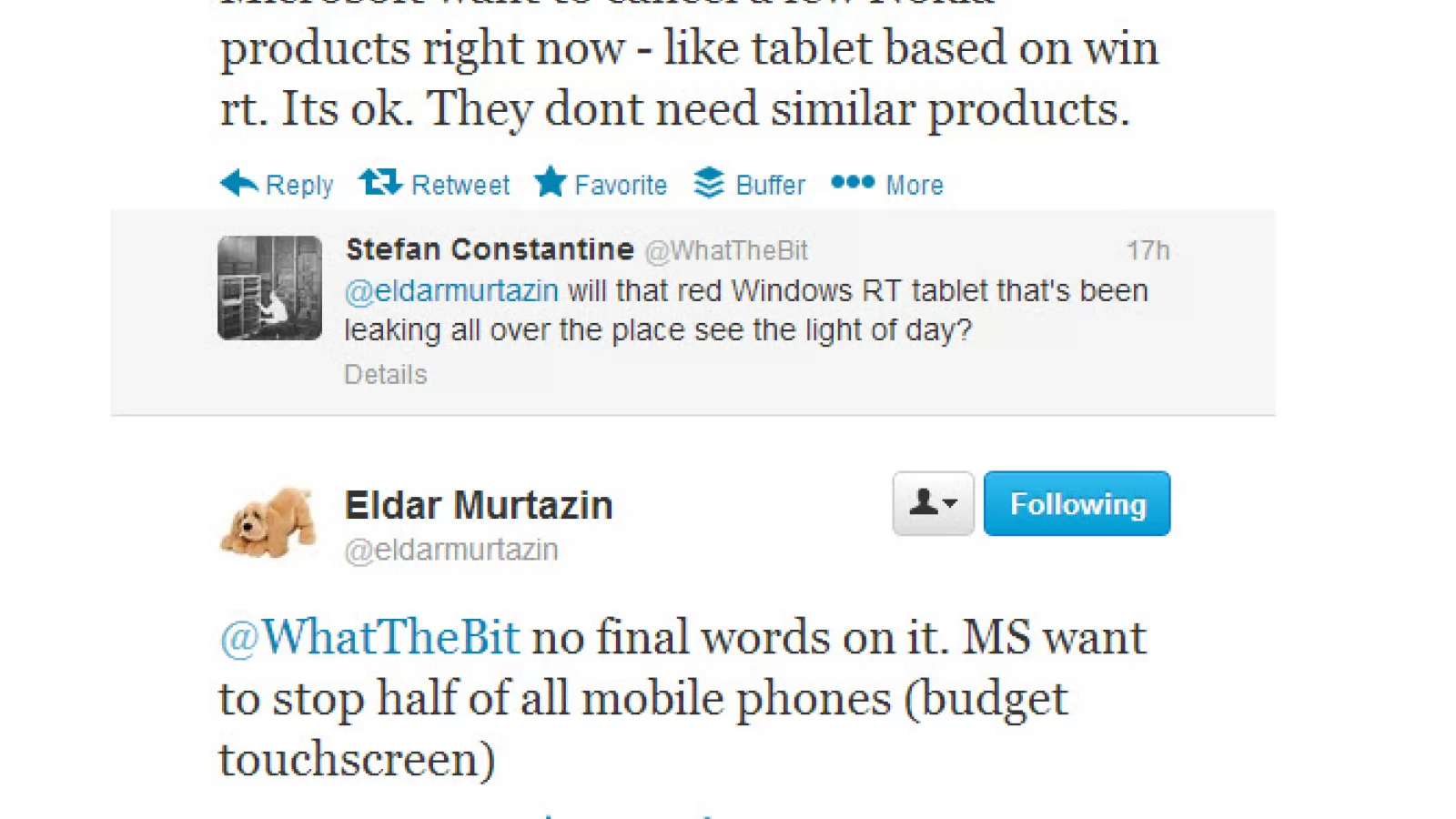 Sub dictatura Microsoft: Nokia deja forțată să Își anuleze tableta și jumătate din telefoanele Asha touch