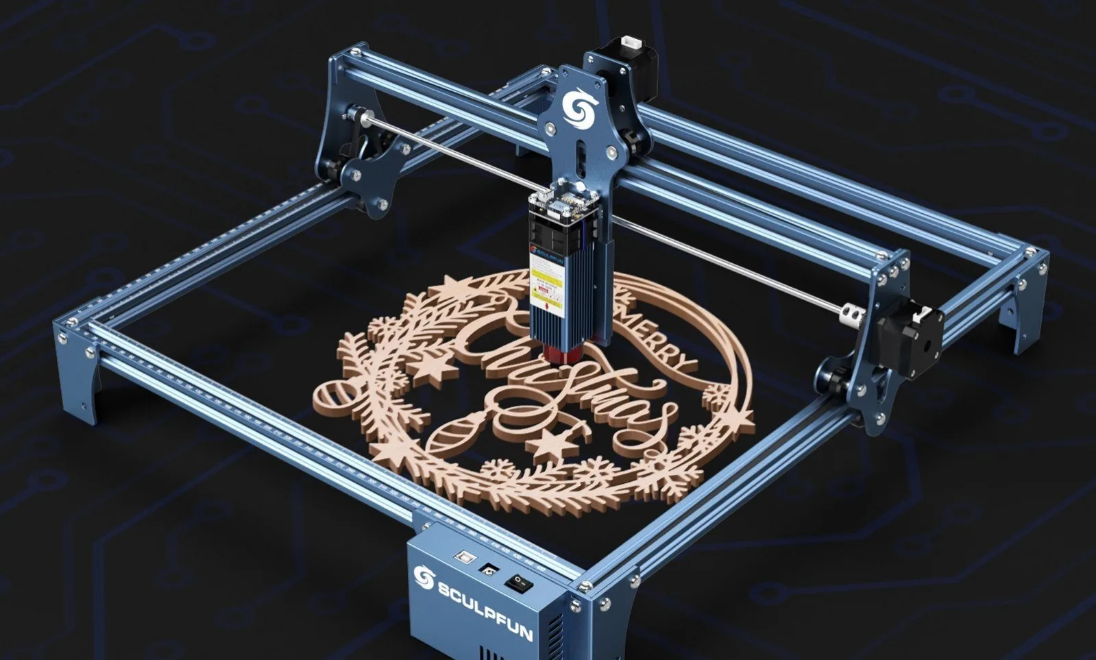 SCULPFUN S9 primește reducere pe TomTop; Aparat de gravură laser care ar putea da startul unui business de produse personalizate