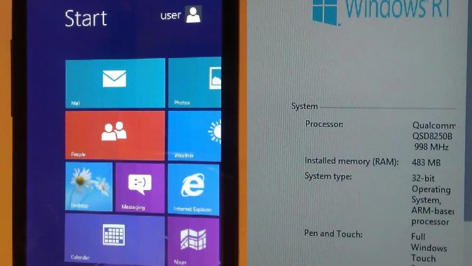 Salvarea lui Windows RT ar putea veni de la phableturi, se pare