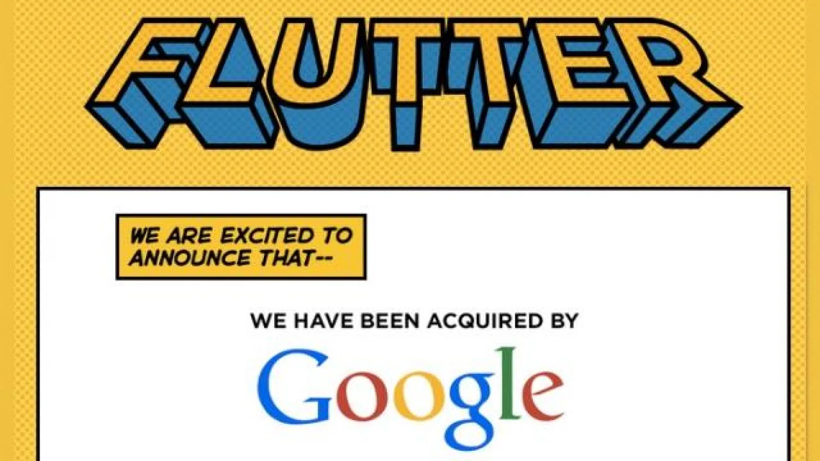 Google cumpără compania Flutter, integrează tehnologii asociate recunoașterii de gesturi În portofoliu