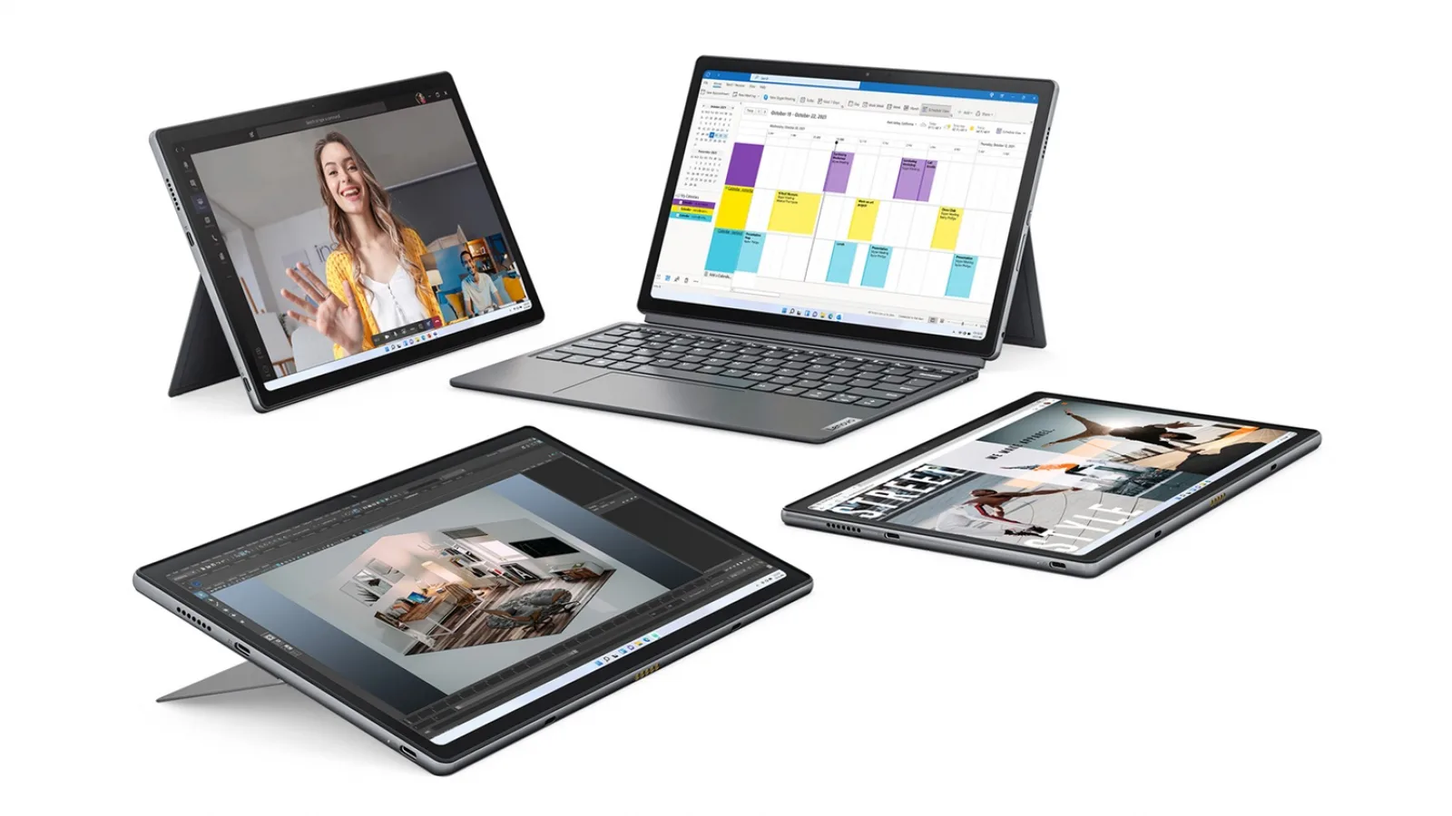 MWC 2022: Lenovo prezintă noul său portofoliu de laptop-uri convertibile și detașabile IdeaPad, cu Windows sau ChromeOS