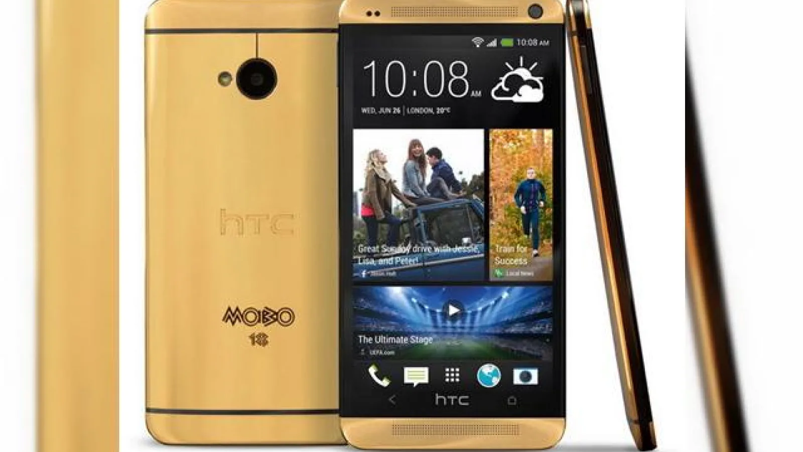 HTC One se lansează Într-o ediție limitată pe auriu