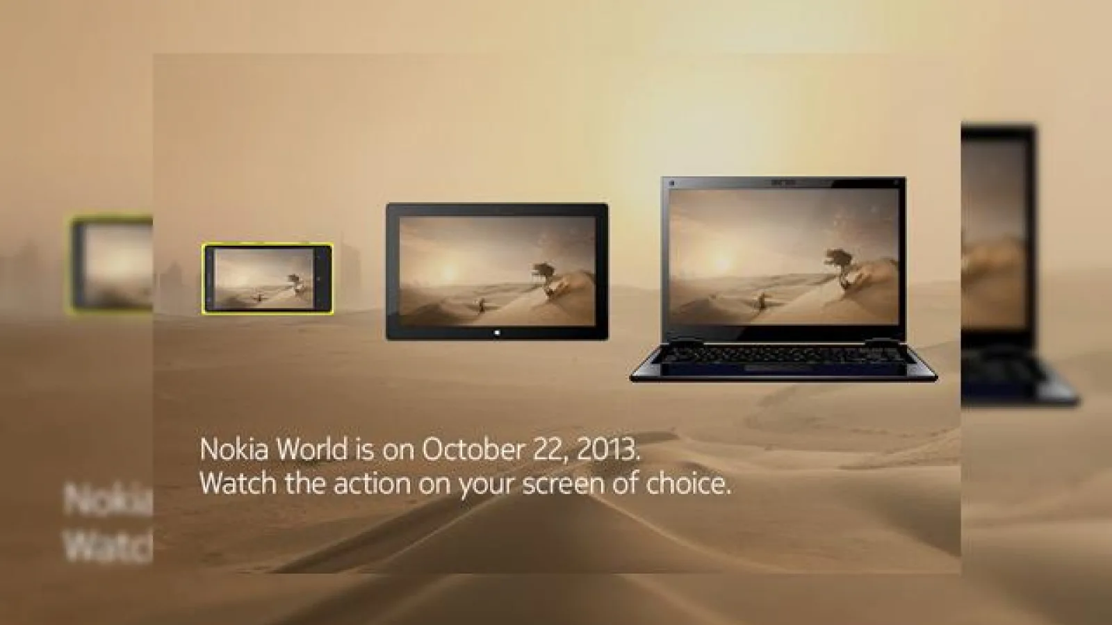 Nokia postează un teaser În care putem observa un phablet, o tabletă și un laptop