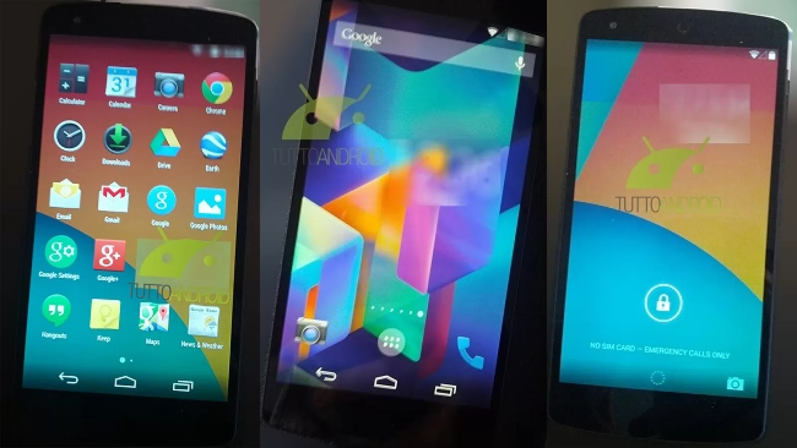 Noi imagini cu Nexus 5 rulând Android 4.4 KitKat