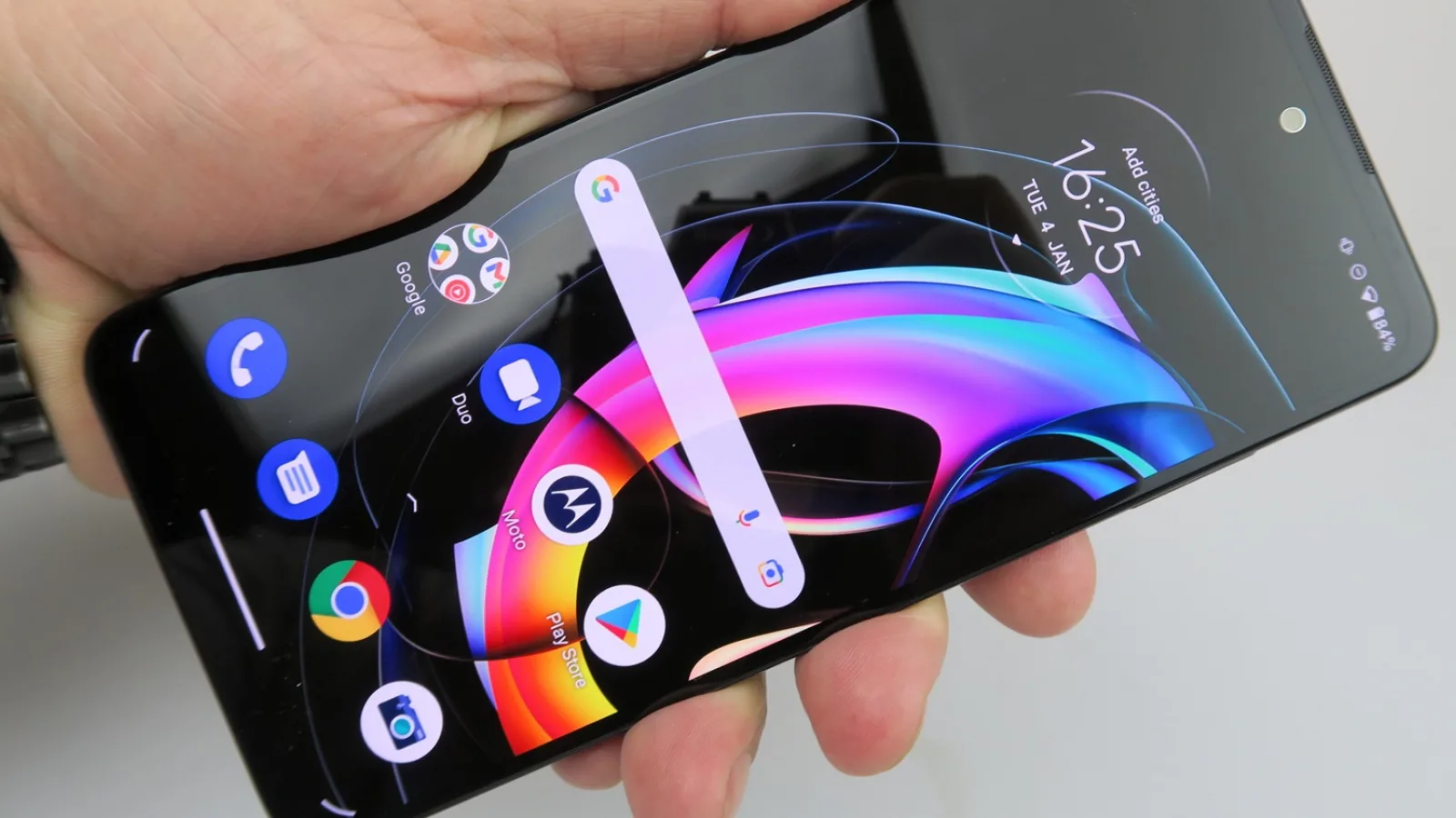Motorola Edge 20 Lite: OS, UI, aplicaţii stock Android 11, cu Ready For şi My UX