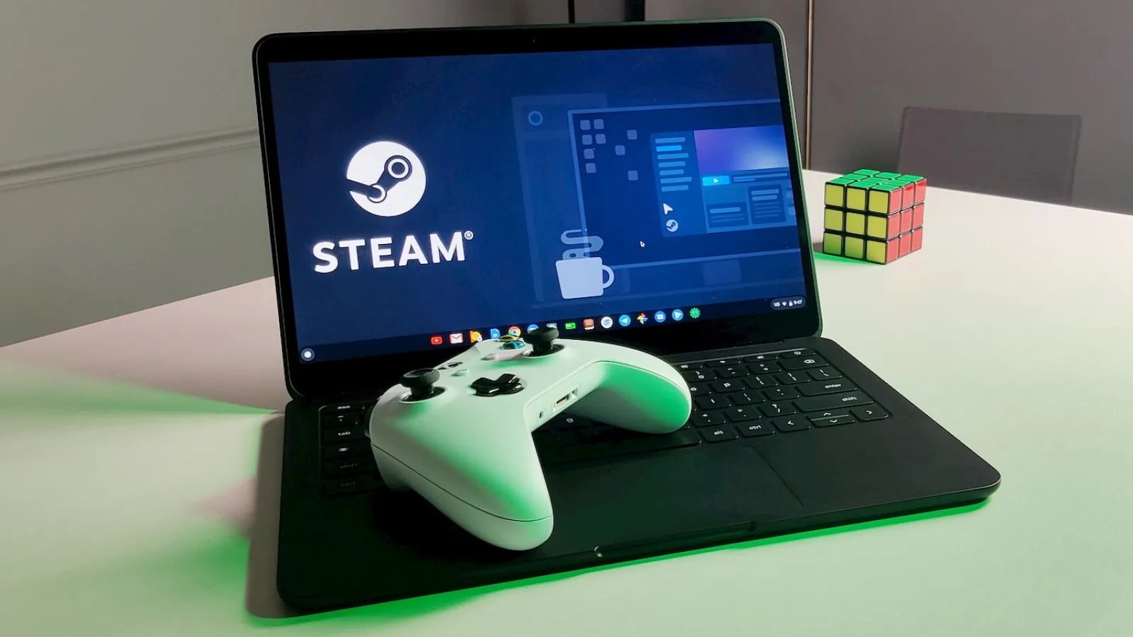Devin chromebook-urile dispozitive de gaming? Google spune că Steam sosește curând pe Chrome OS