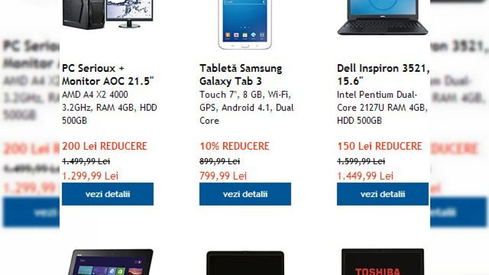 Un nou val de promoții la eMAG.ro: tablete, telefoane și laptopuri la prețuri reduse