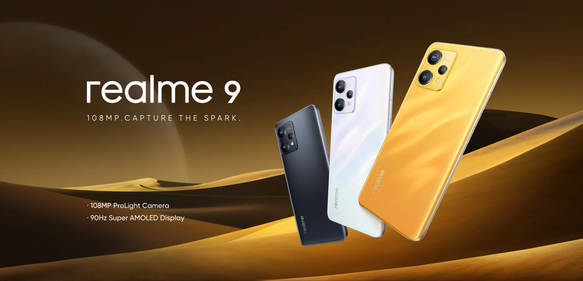 realme 9 4G este oficial; Vine echipat cu o cameră de 108 mpx și inaugurează senzorul ISOCELL HM6