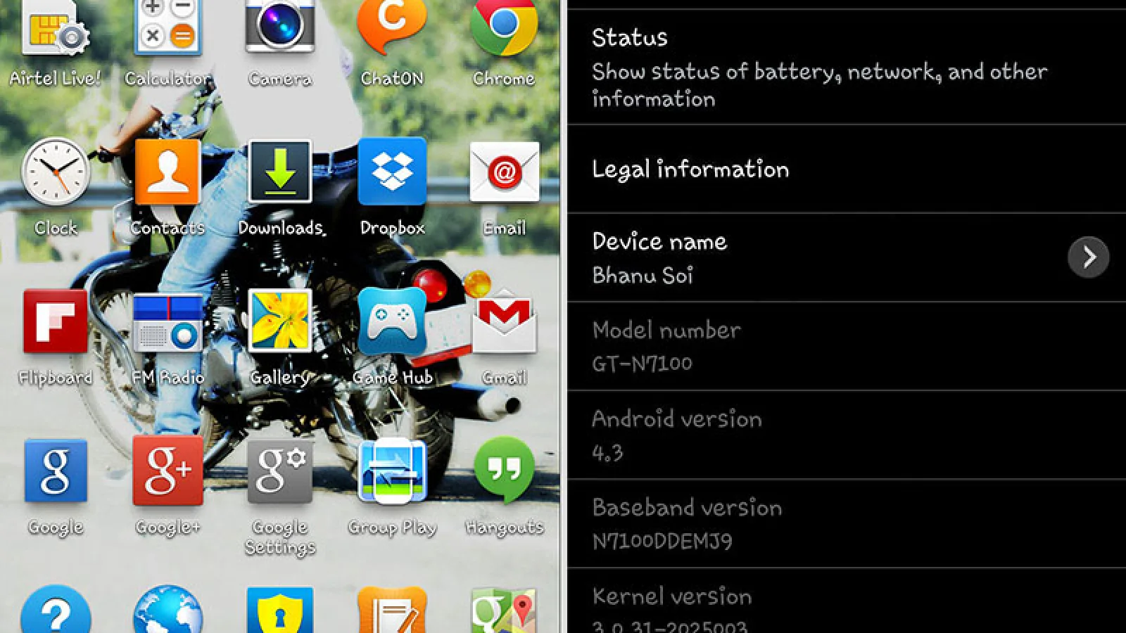 Samsung Galaxy Note II primește Android 4.3 În service-uri, curând și OTA