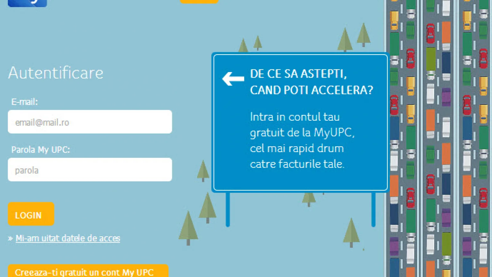 UPC lansează My UPC, un serviciu care Îți permite să platești facturile online și să ceri detalii despre cont