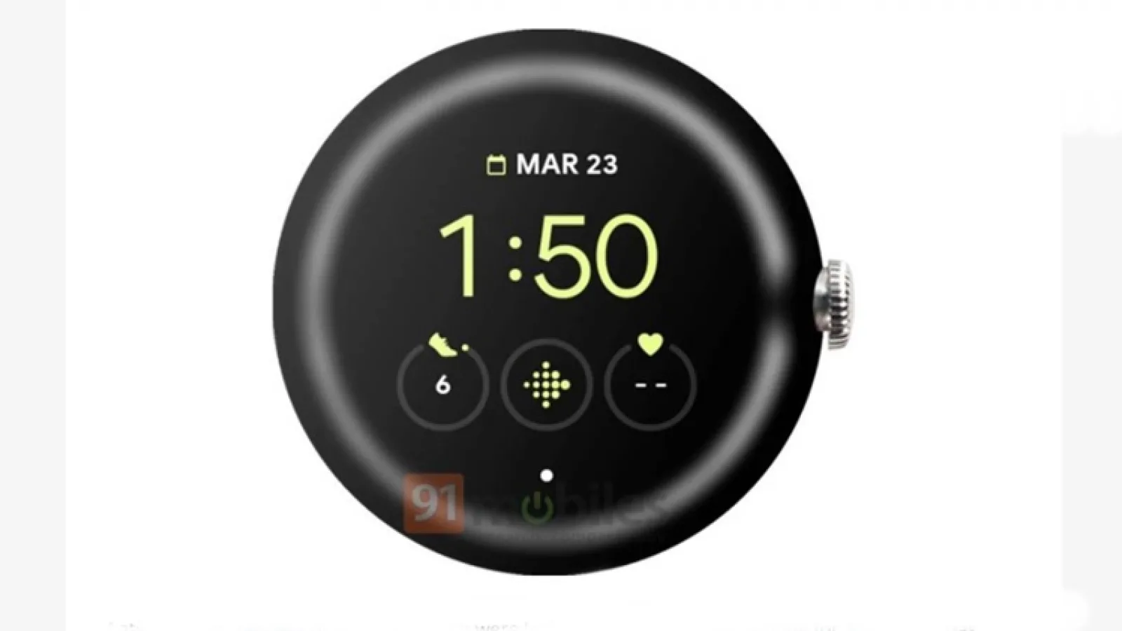 Ceasul Google Pixel Watch apare într-o nouă imagine, având un ecran circular foarte curbat