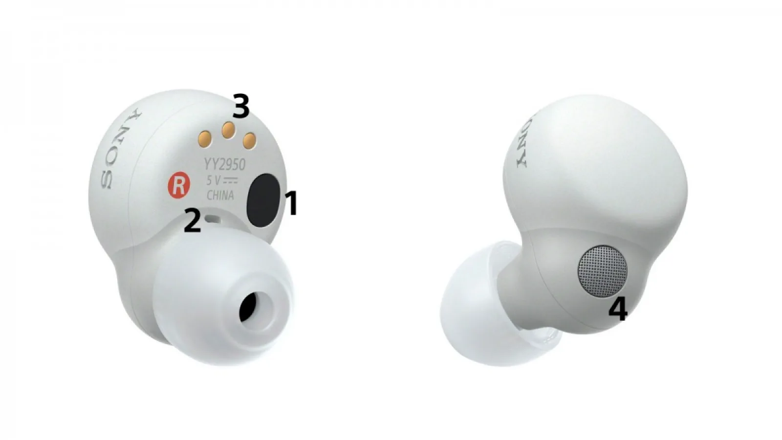 Sony LinkBuds S apar în randări, căști wireless in-ear cu design tradițional și ANC