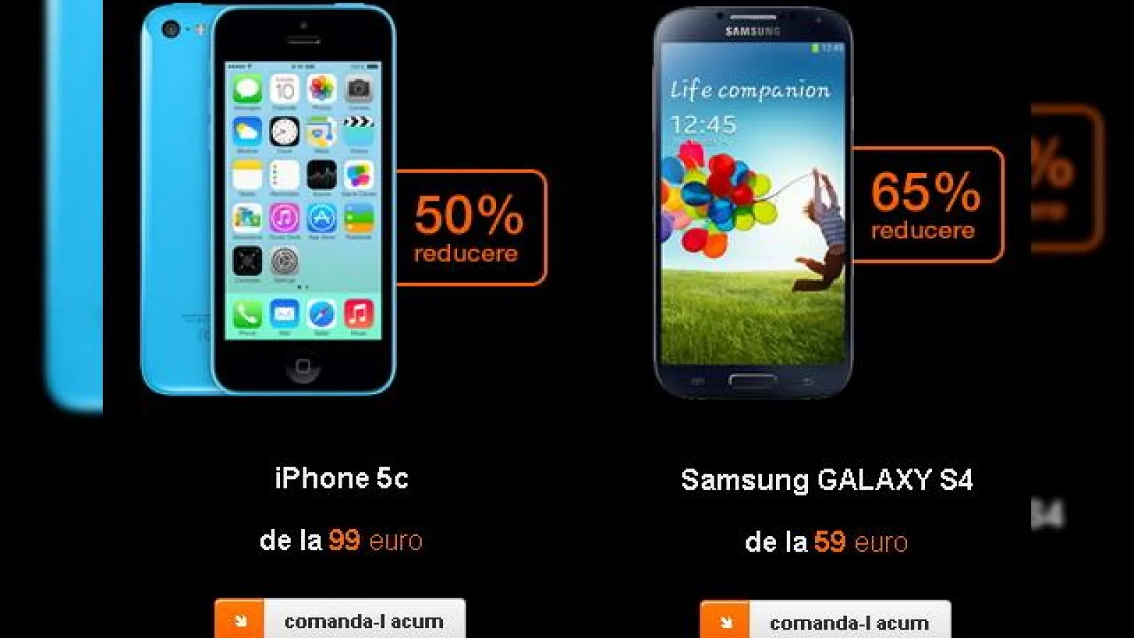 Orange oferă reduceri de până la 100% cu ocazia Black Friday