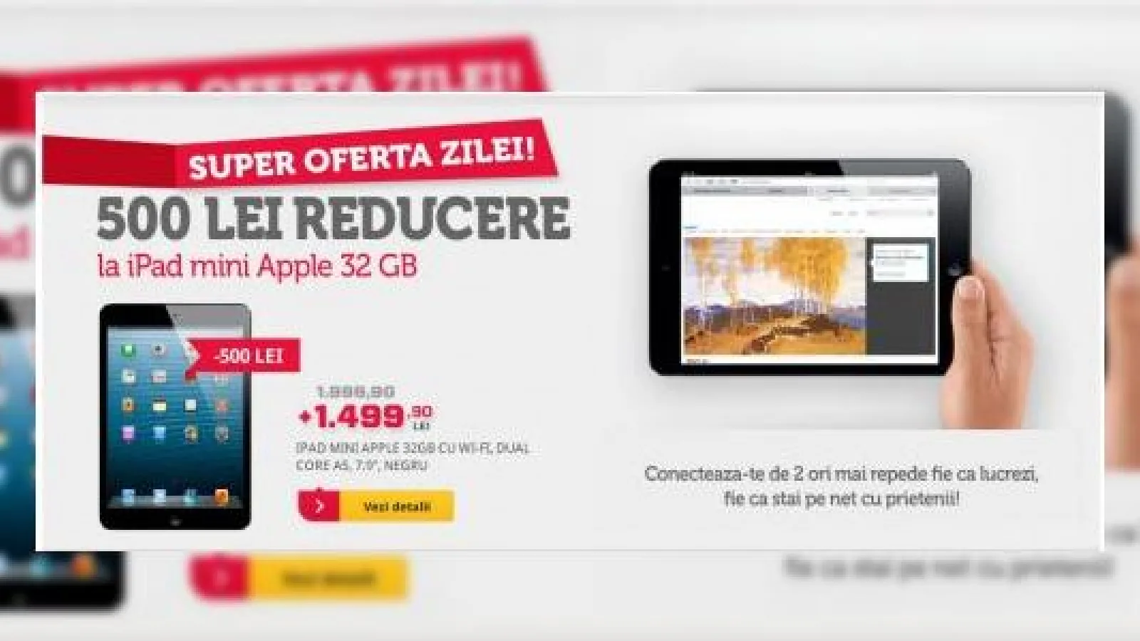 iPad Mini de 32 GB primește reducere de 500 de lei la Altex; Iată și alte reduceri!