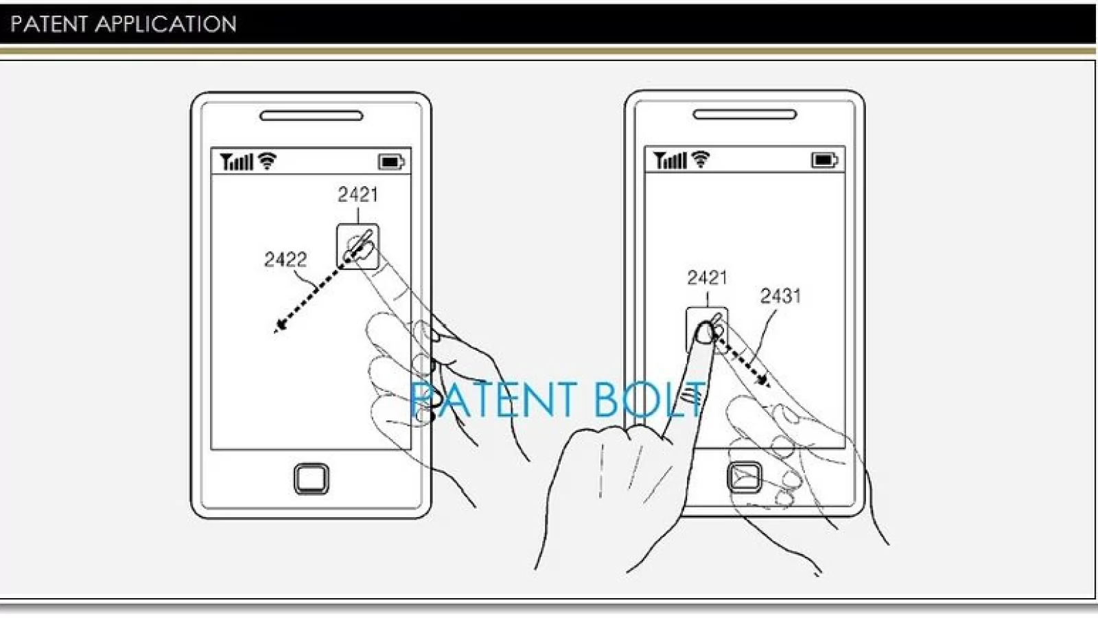 Samsung inventează controlul touchscreen pentru panoul din spate; tehnologia va sosi pe smartphone-uri cu display-uri transparente