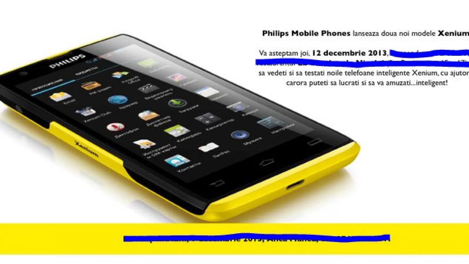 Două modele Philips Xenium debutează oficial În România din această săptămână