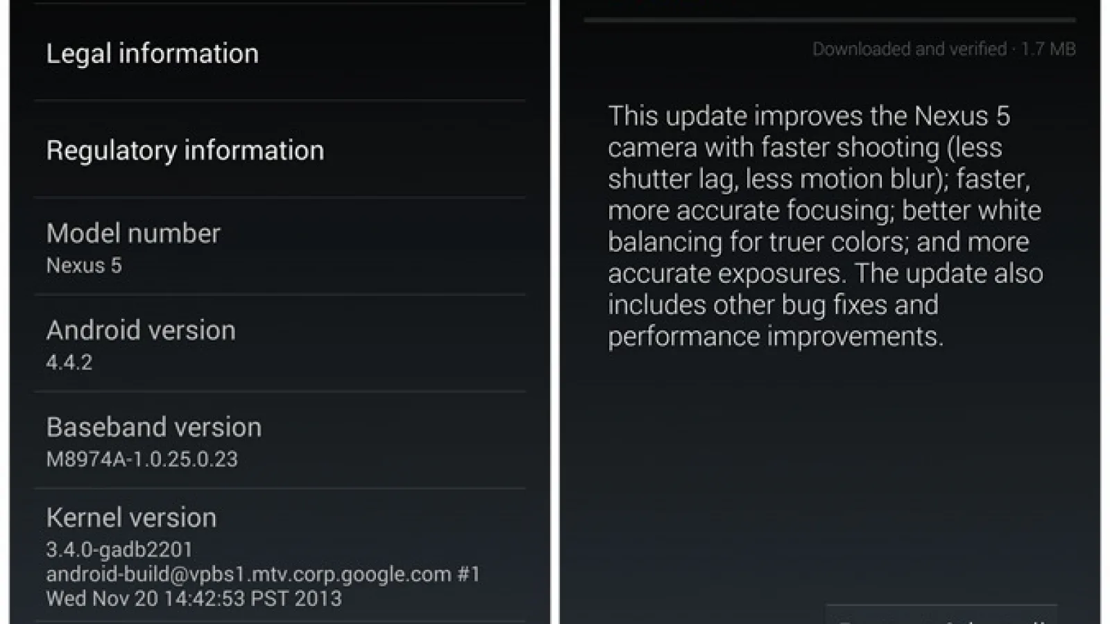Android 4.4.2 a Început deja să sosească, În vreme ce Android 4.4.1 de abia Începe să fie instalat de utilizatori