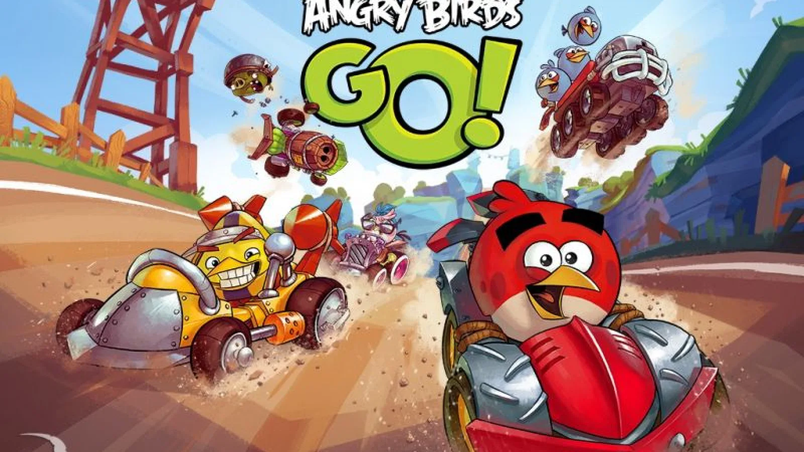 Angry Birds Go!, probabil jocul anului e acum disponibil gratuit in Play Store, App Store și pe Windows Phone